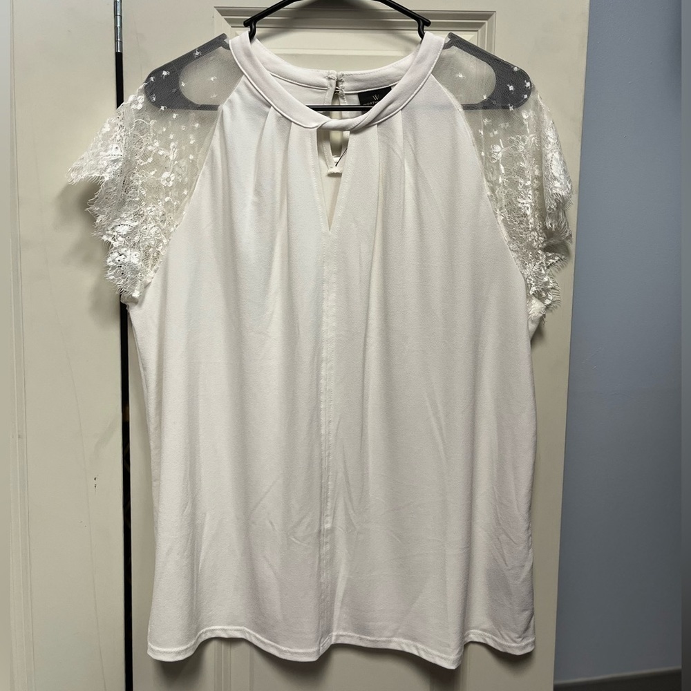 🚨CLEARANCE B1123-6 Worthington Blouse, XXL